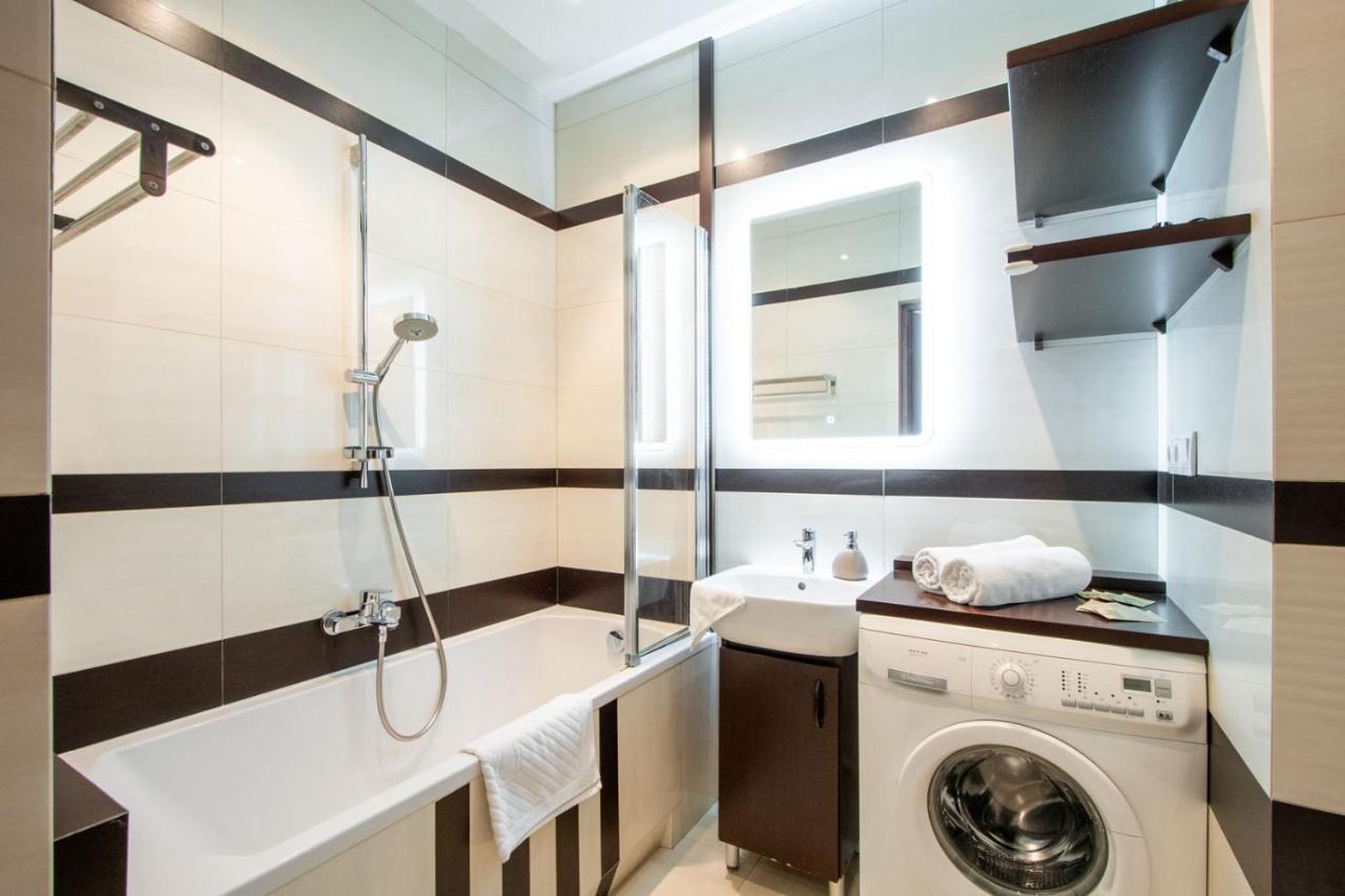 Mg Apartments Gieldowa Varşova Dış mekan fotoğraf