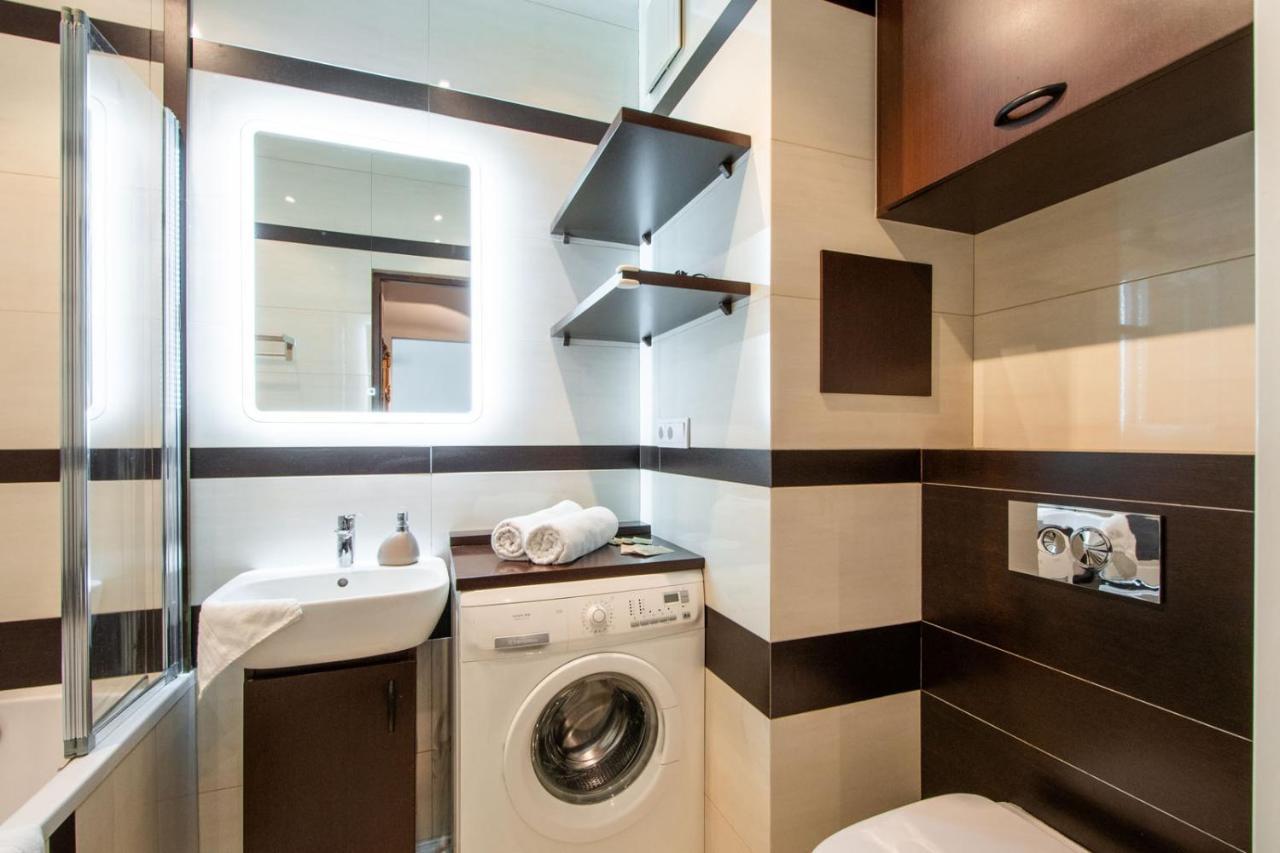 Mg Apartments Gieldowa Varşova Dış mekan fotoğraf