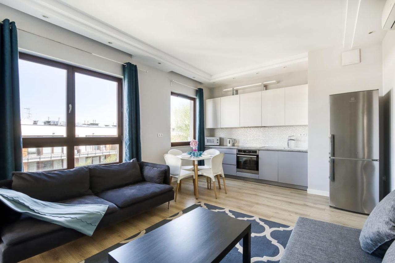 Mg Apartments Gieldowa Varşova Dış mekan fotoğraf