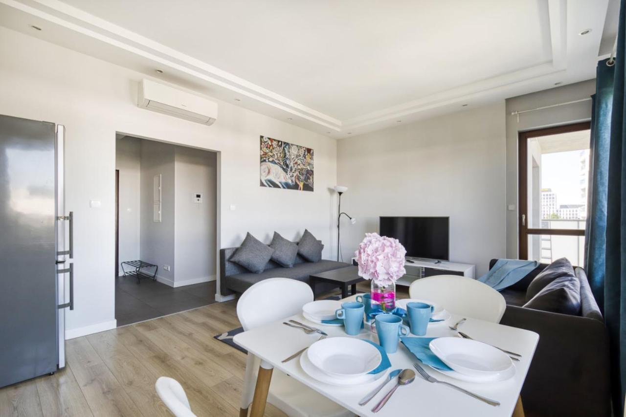 Mg Apartments Gieldowa Varşova Dış mekan fotoğraf