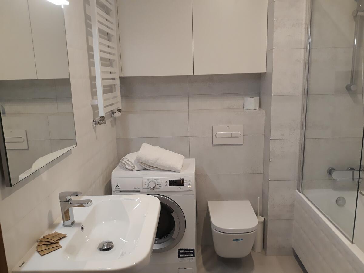 Mg Apartments Gieldowa Varşova Dış mekan fotoğraf